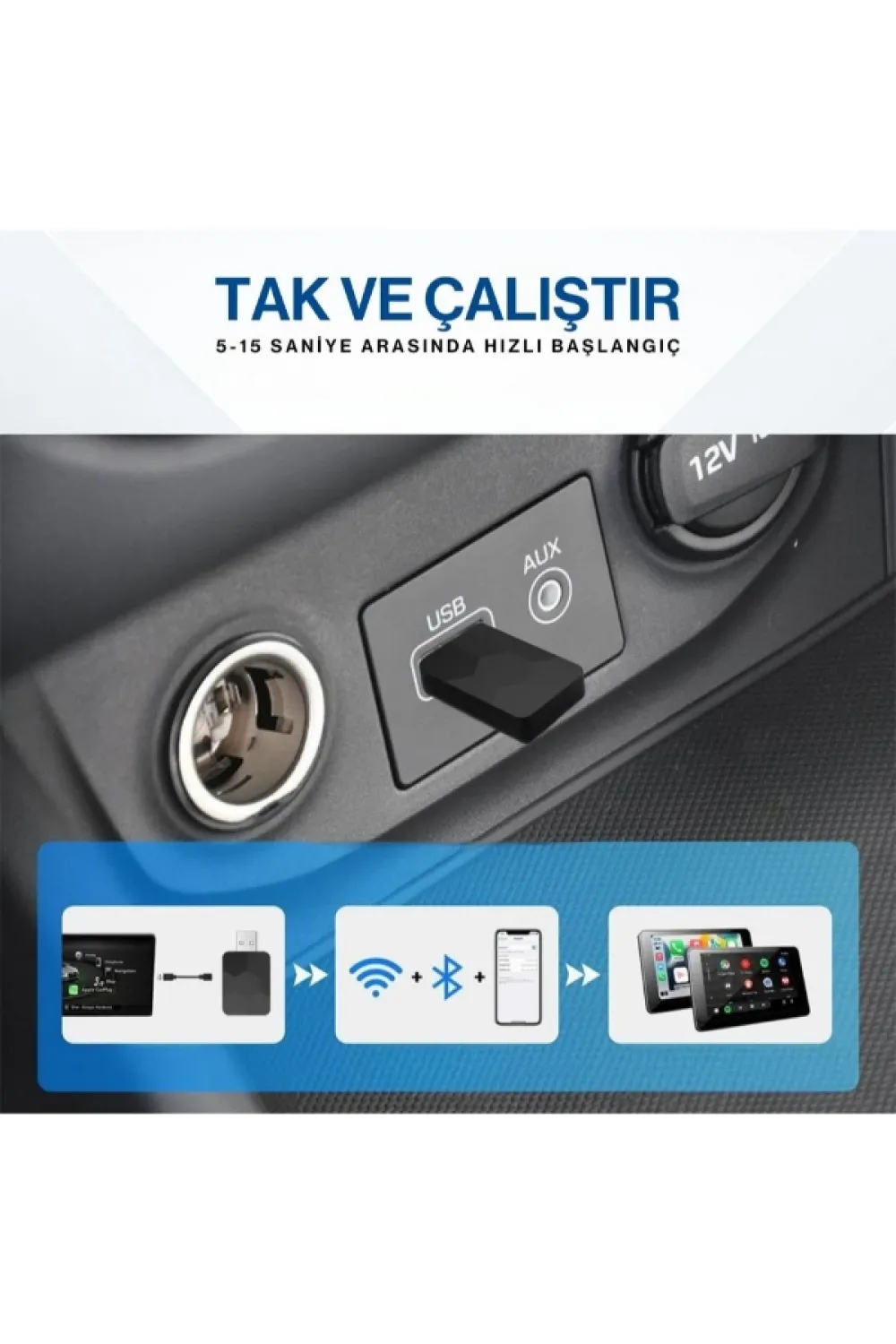 Android Car Play Adaptör