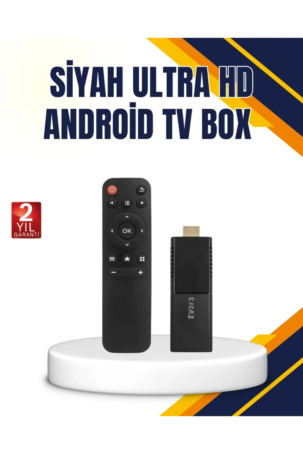 Android Tv Stick 4k Ultra Hd Görüntü Destekli