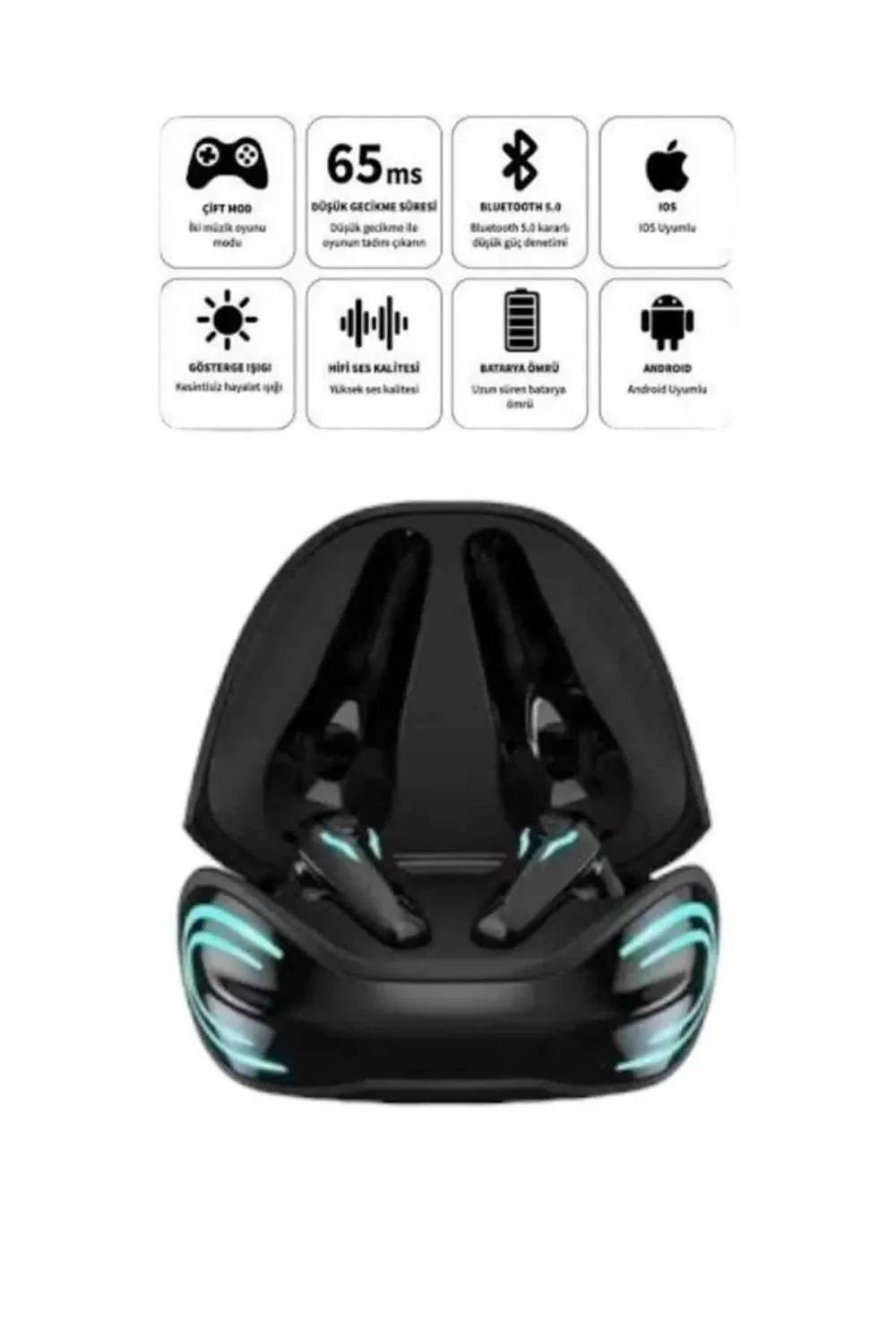Android Ve İos Uyumlu Bluetooth Kulaklık Mini