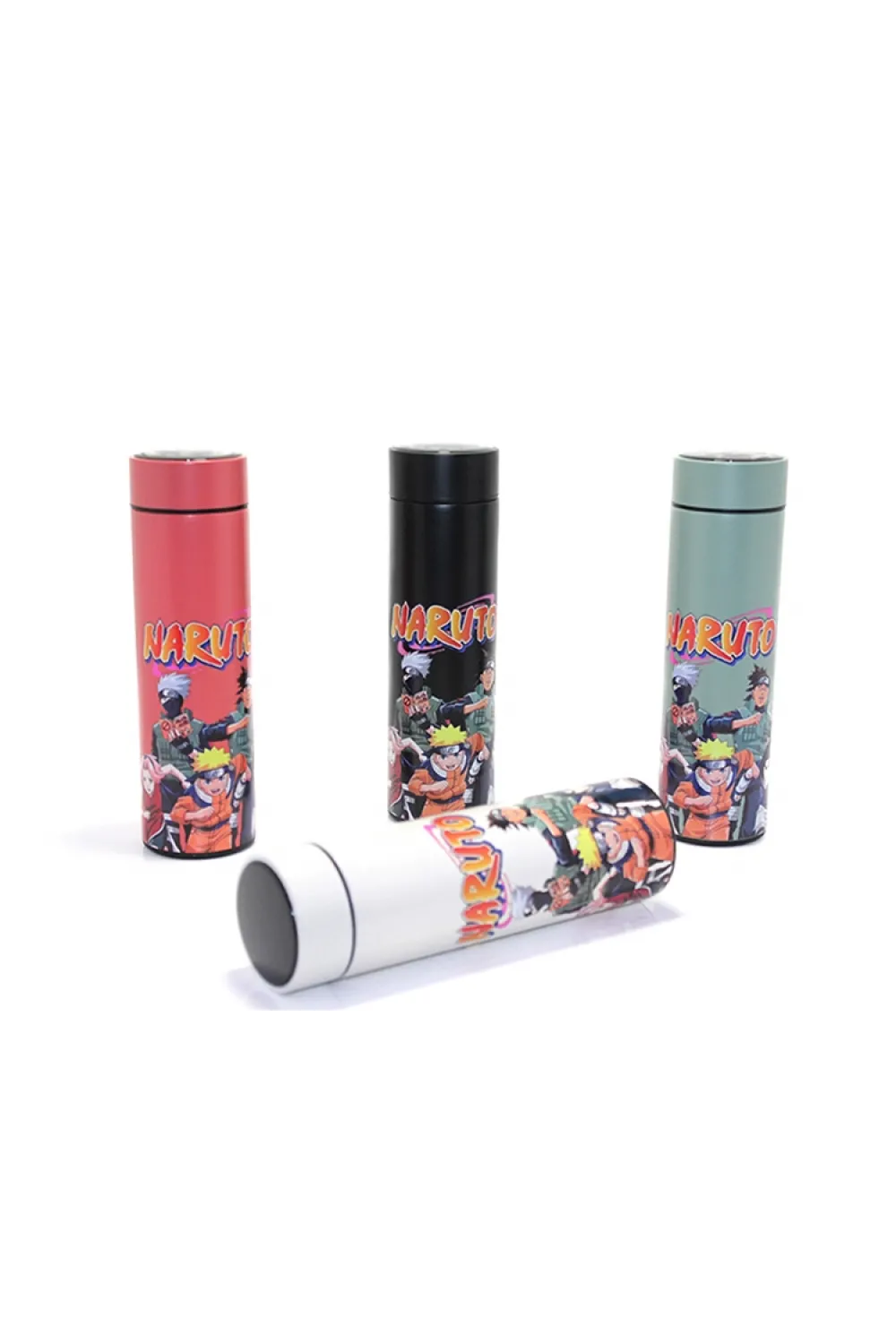 Anime Baskılı Dijital Göstergeli Termos 500 ml (1 Adet) Seçenek 3