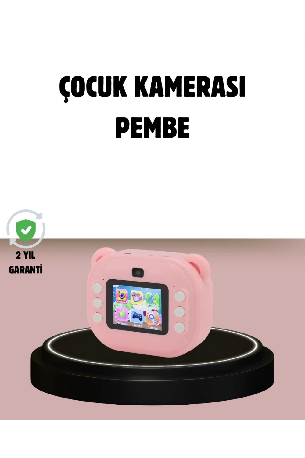 Anında Baskı Özellikli Şipşak Kamera 24mp Hd Çift Lensli Ve 32gb Hafızalı