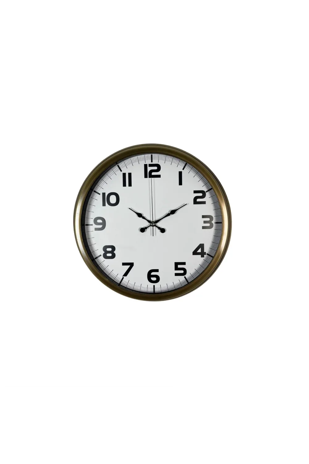Antik Stil Eskitme 40 Cm Metal Duvar Saati