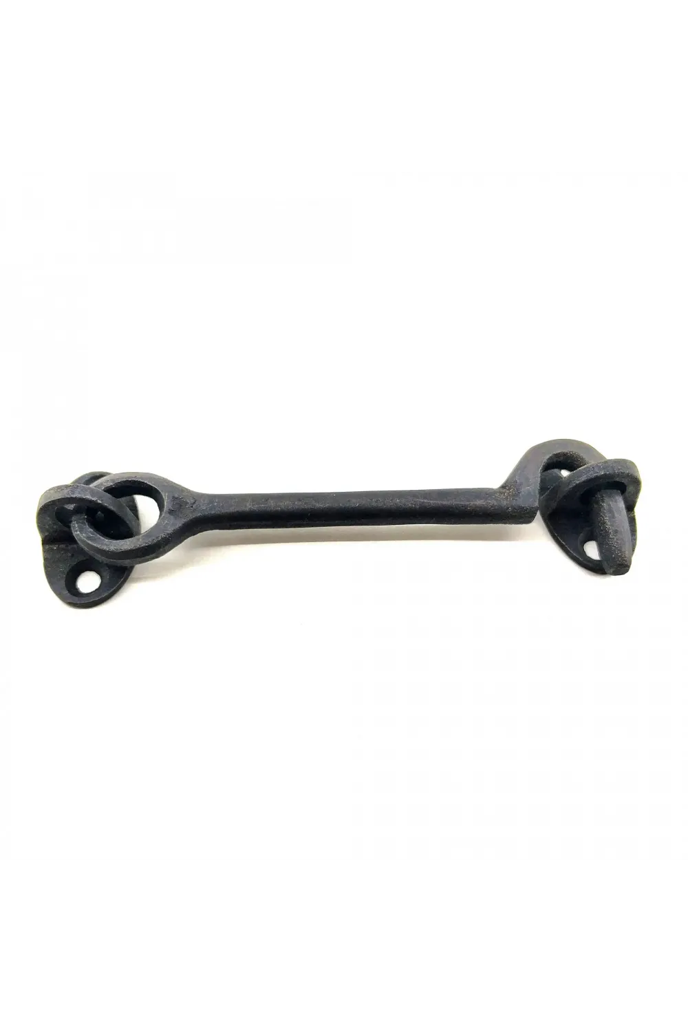 Antika Tarz Dekoratif Pirinç Çengeli - 13cm, Oksit