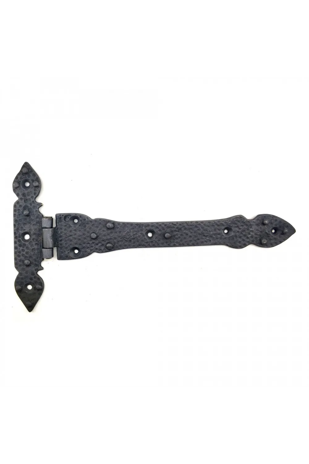 Antika Tarz Dekoratif Pirinç Kuyruklu Lale Menteşe - 147x193 Mm, Oksit