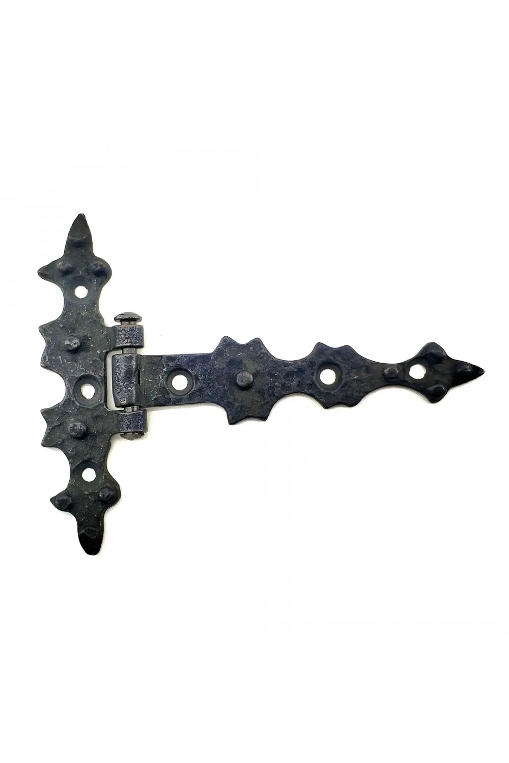 Antika Tarz Dekoratif Pirinç Yıldız Kuyruklu Menteşe - 85x110 Mm, Oksit