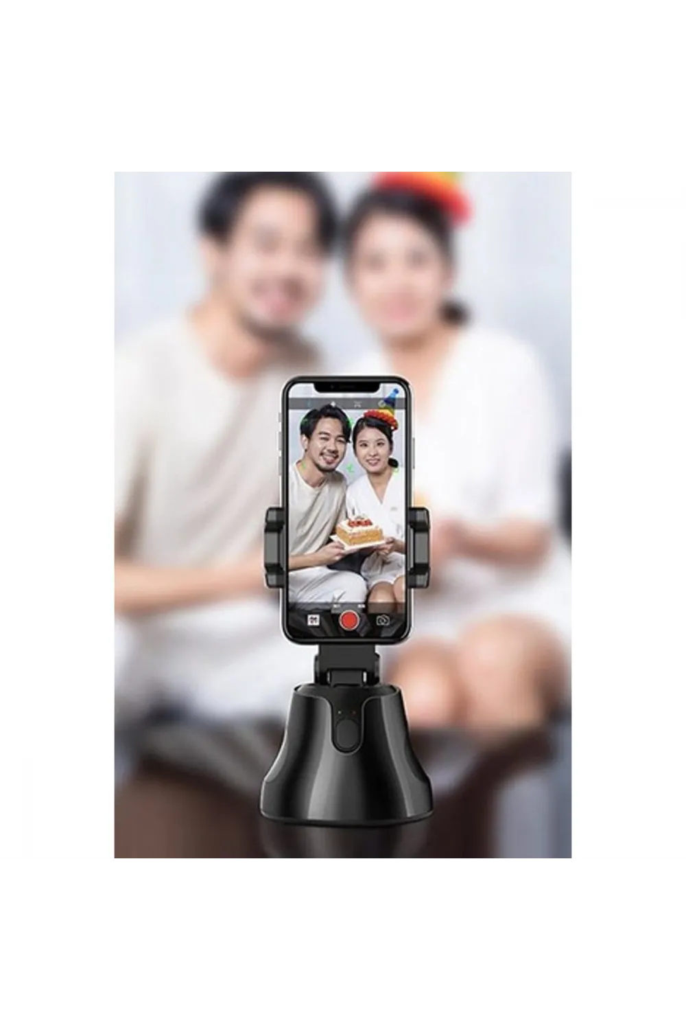 Apai Genie 360 Derece Takip Etme Özellikli Selfie Gimbal - Siyah