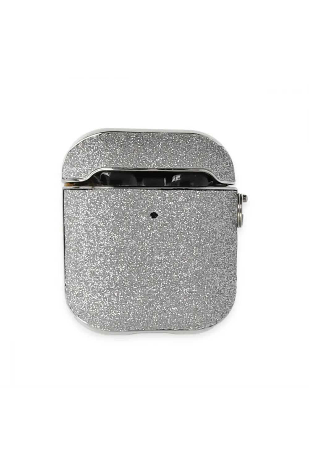 Apple Airpods 2 (2.nesil) Spell Simli Kılıf - Gümüş