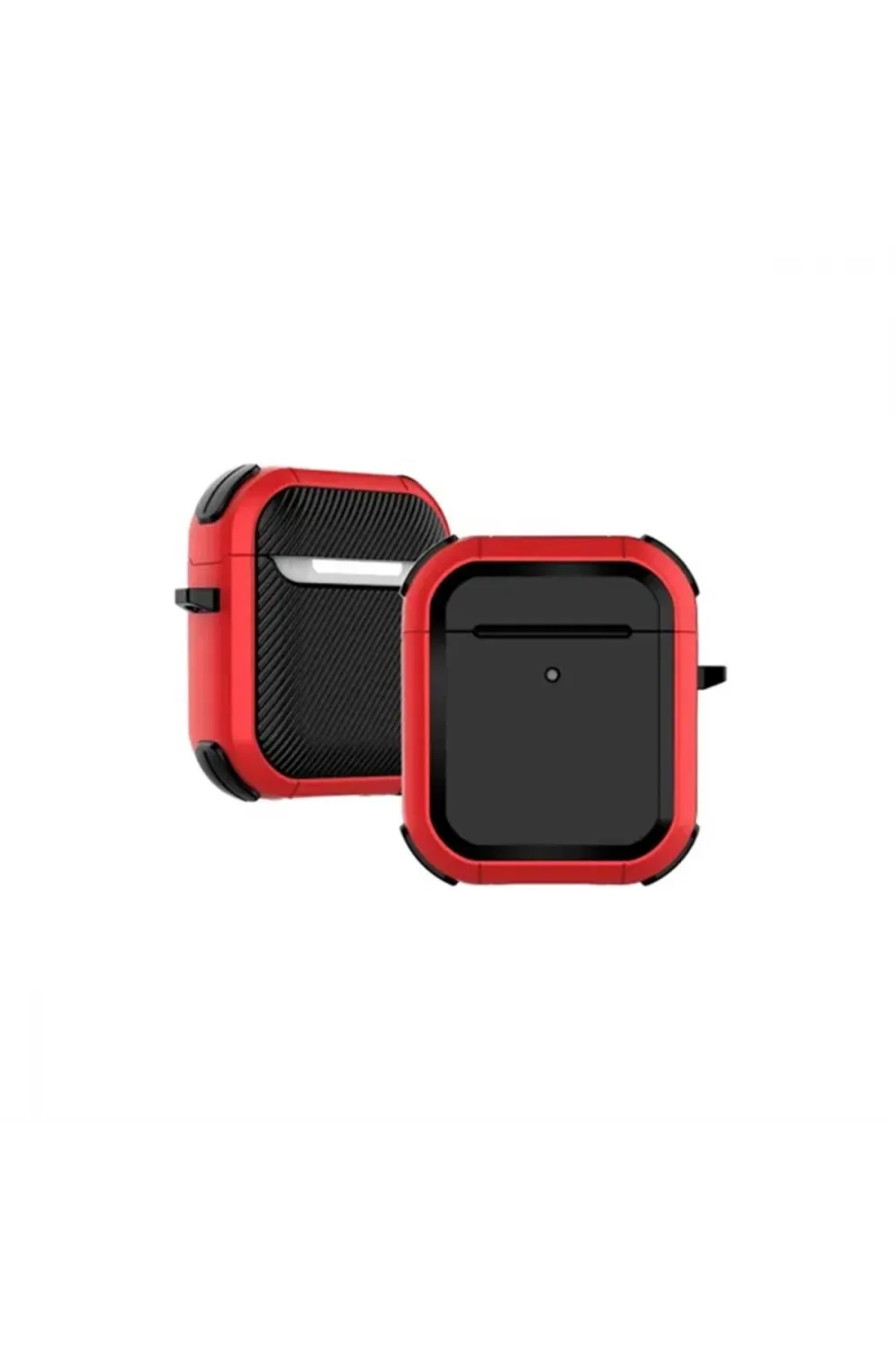 Apple Airpods 2 (2.nesil) Tank Kılıf - Kırmızı