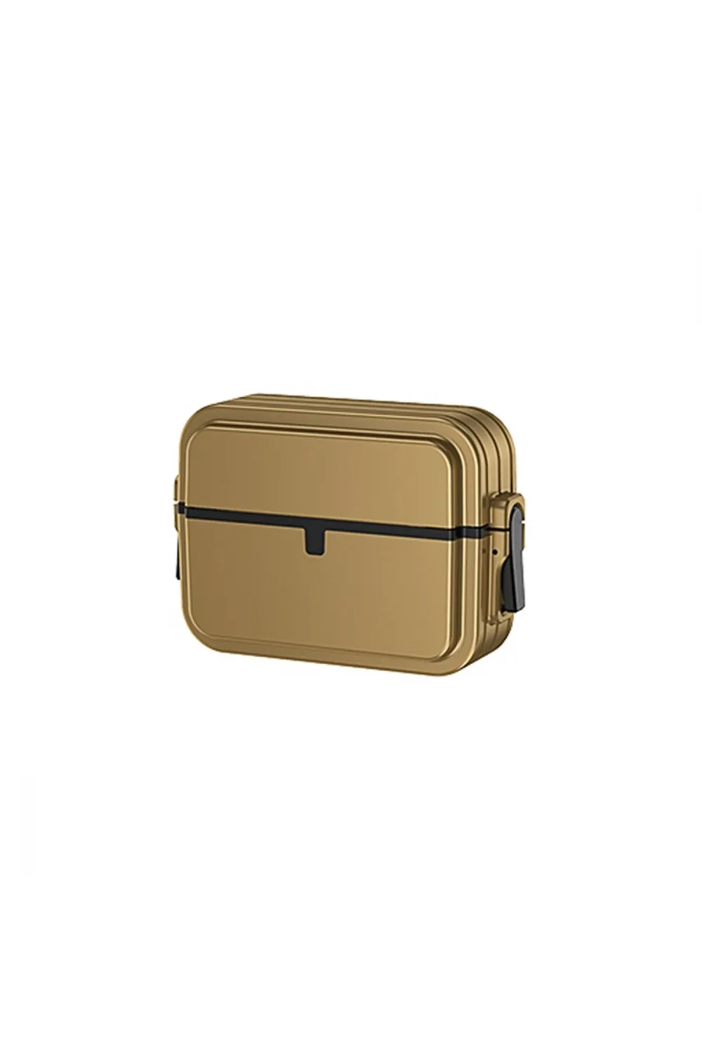 Apple Airpods 3 (3.nesil) 404 Kilitli Kılıf - Gold