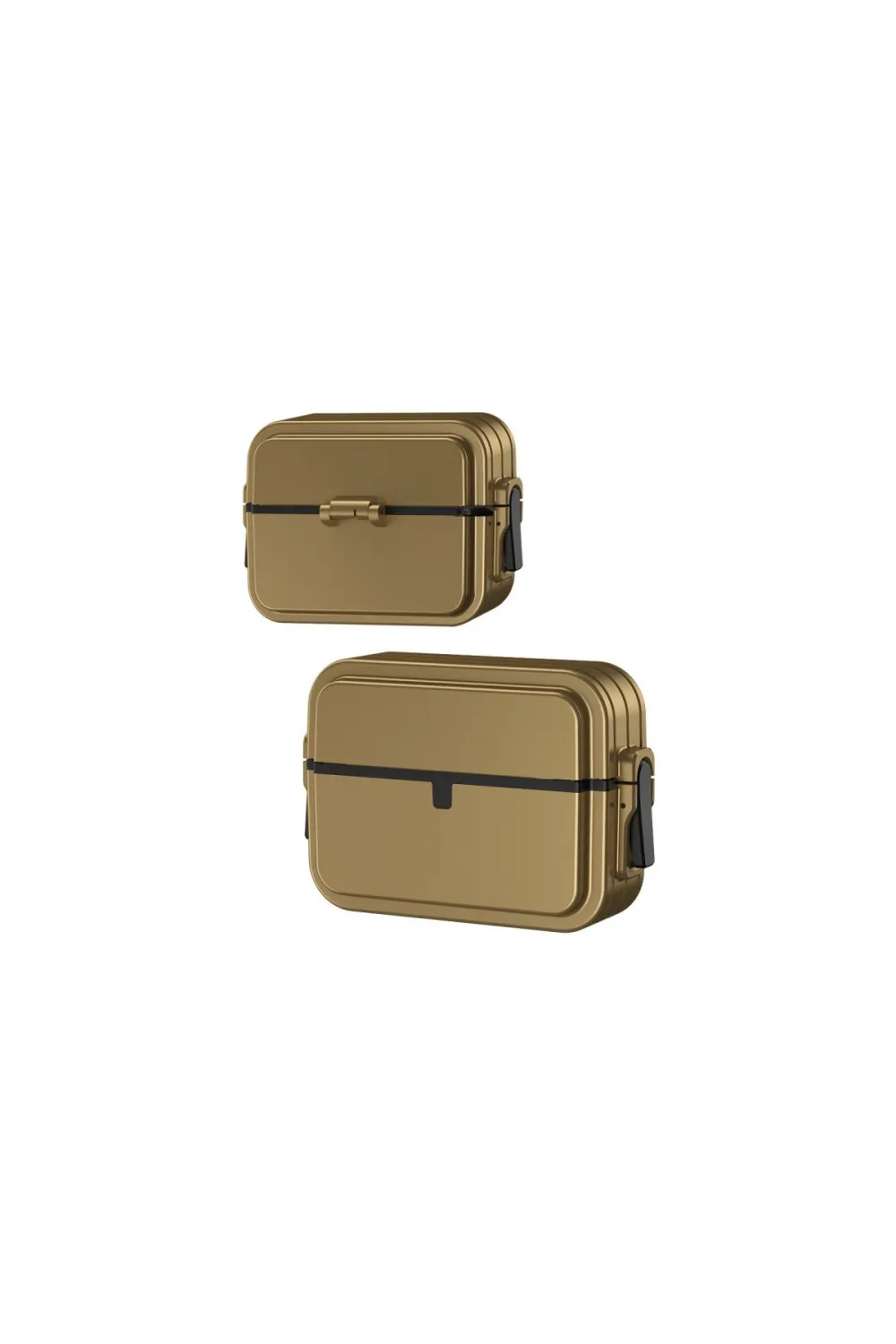 Apple Airpods 3 (3.nesil) 404 Kilitli Kılıf - Gold
