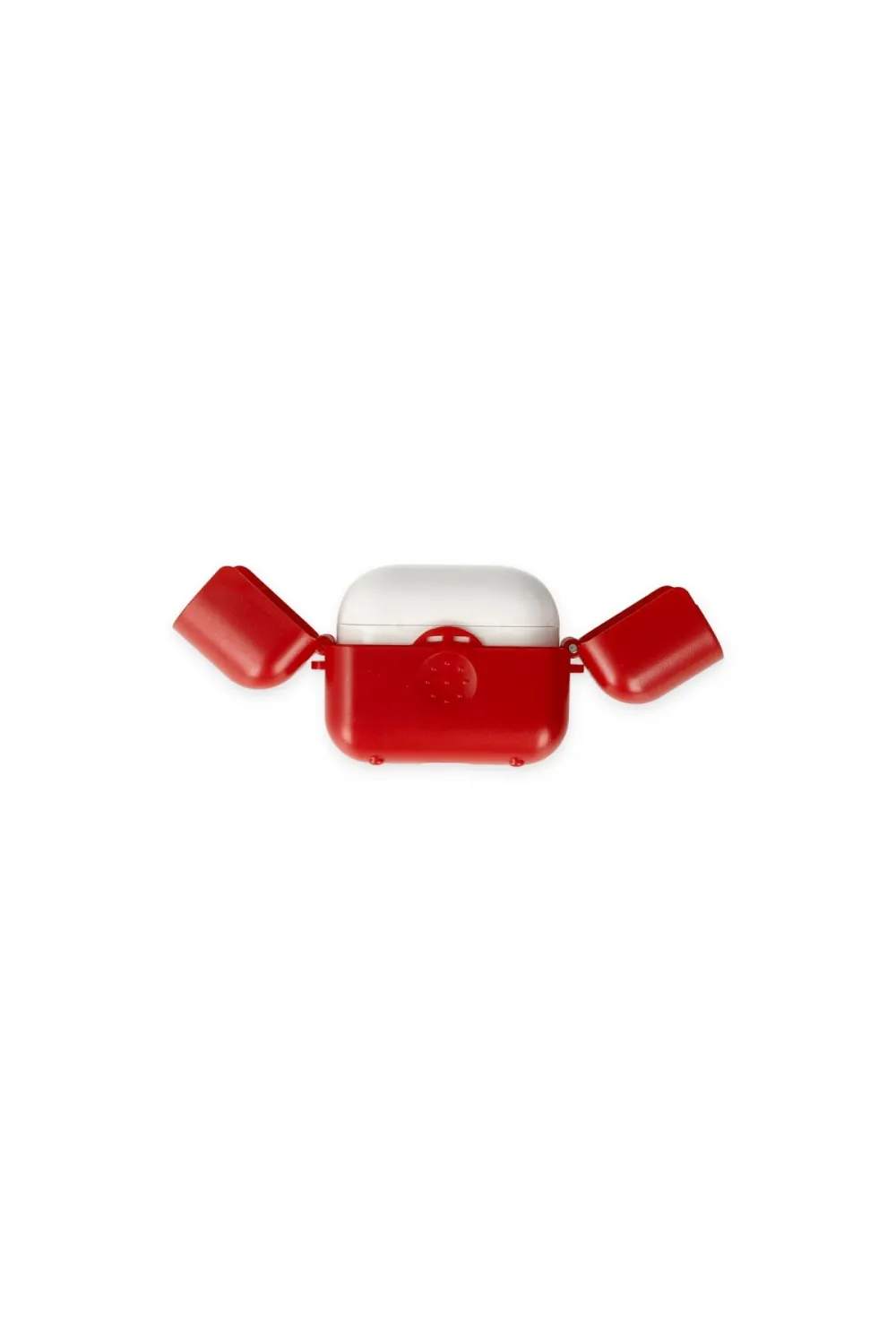 Apple Airpods 3 (3.nesil) Basmalı Kılıf - Kırmızı