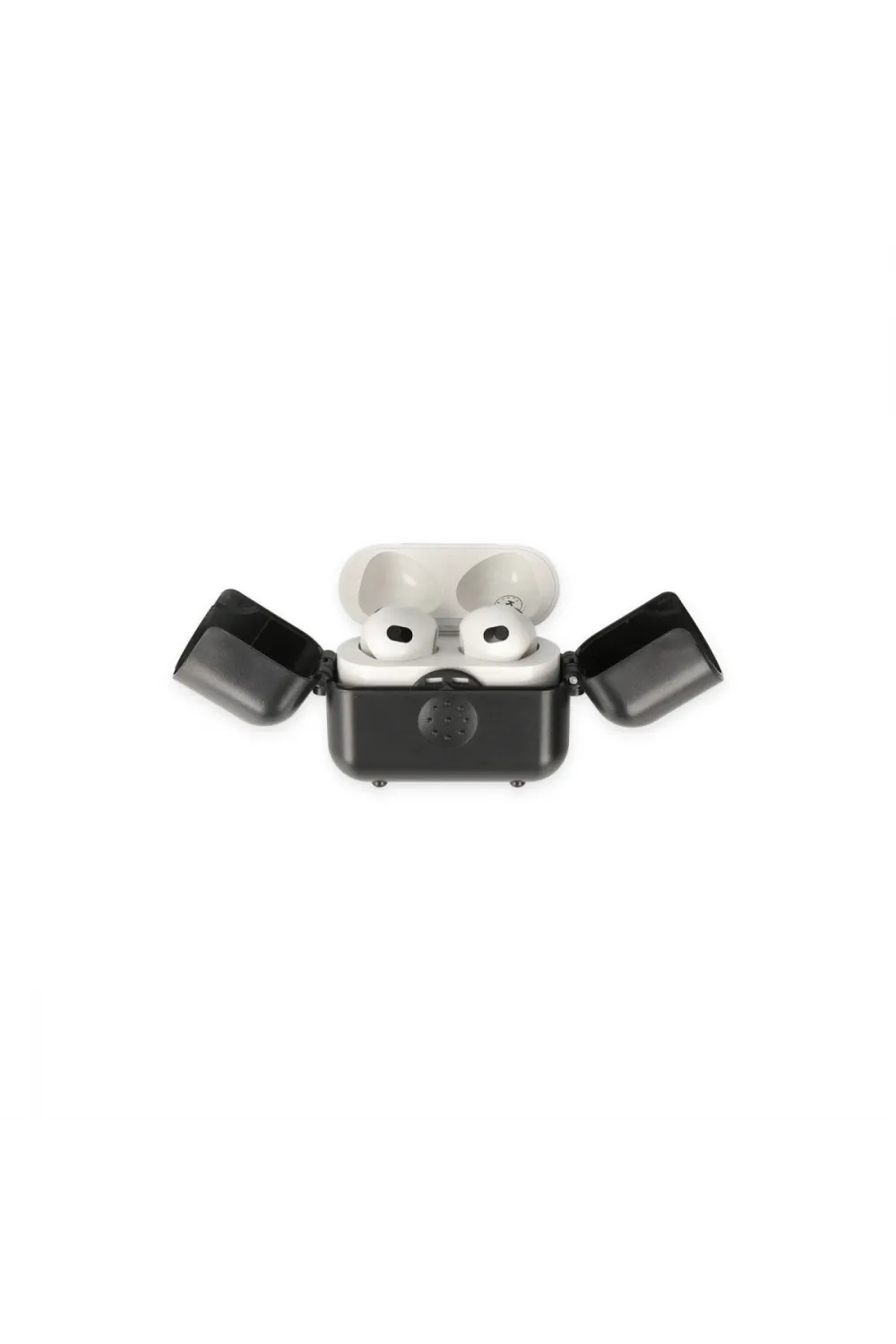 Apple Airpods 3 (3.nesil) Basmalı Kılıf - Siyah