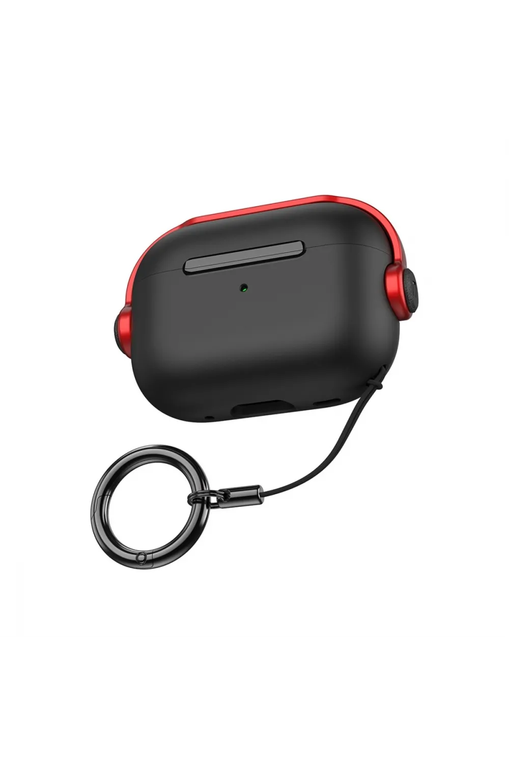 Apple Airpods 3 (3.nesil) Cool Kılıf - Siyah-kırmızı