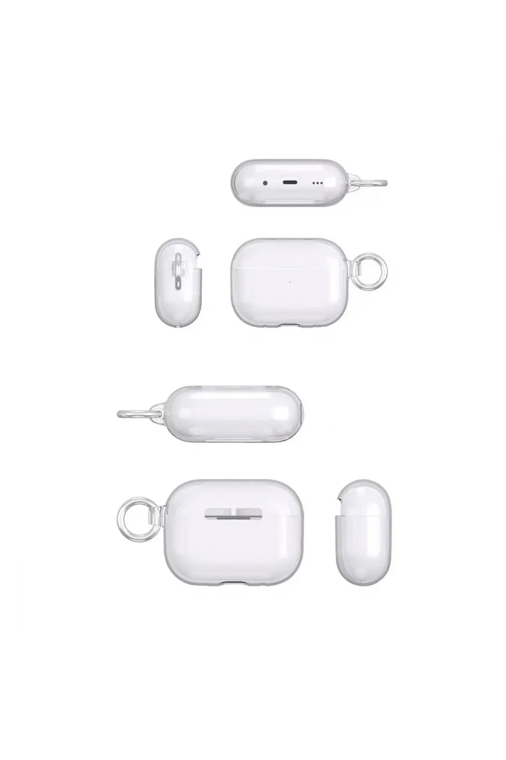 Apple Airpods Pro 2 (2.nesil) Shell Kılıf - Siyah