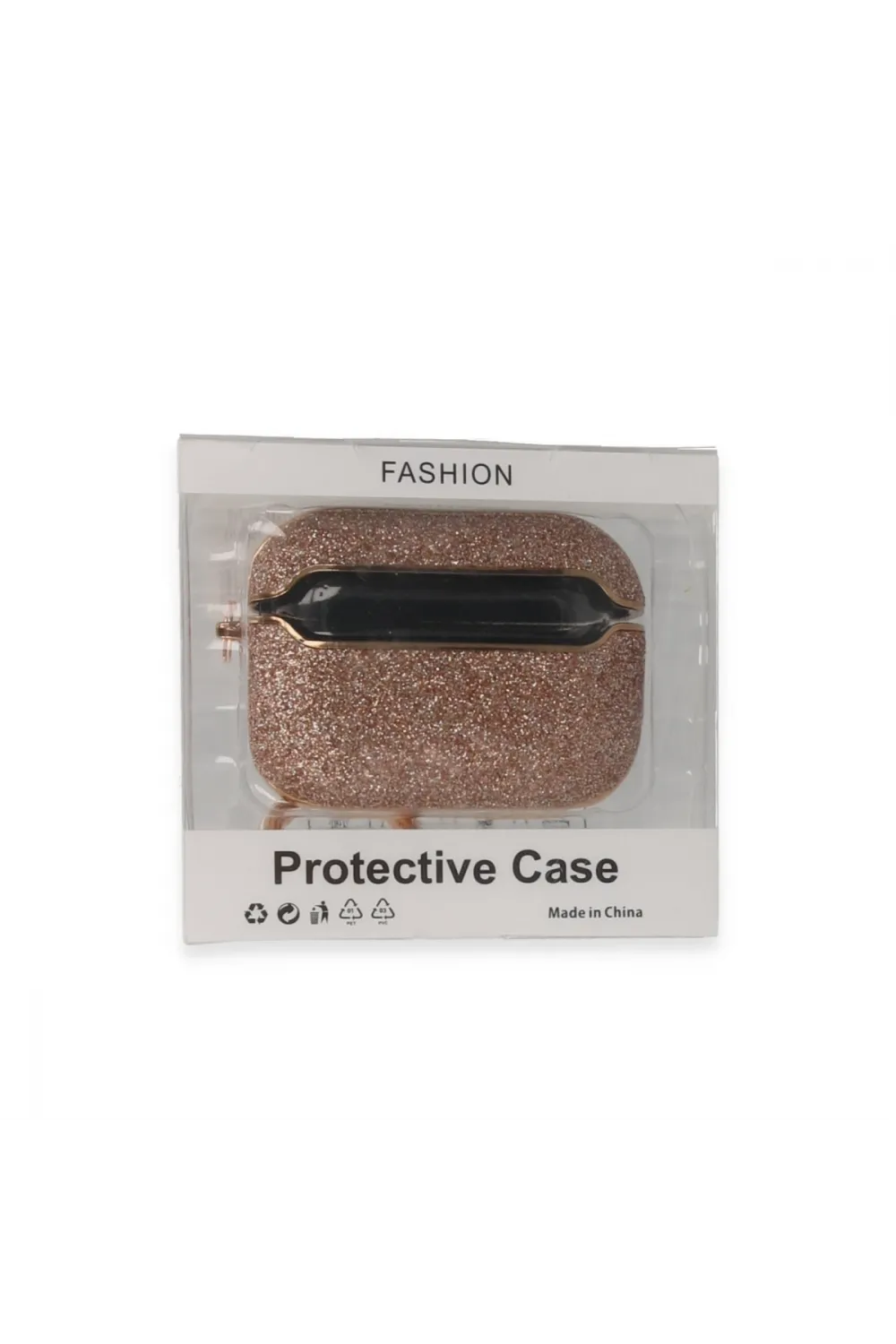 Apple Airpods Pro 2 (2.nesil) Spell Simli Kılıf - Rose Gold