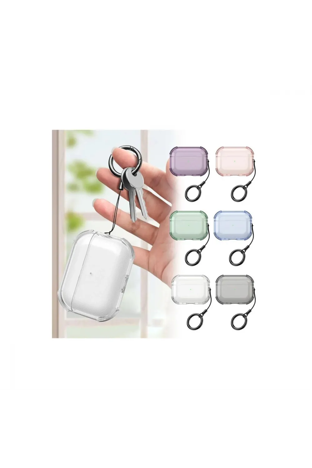Apple Airpods Pro 3 (3.nesil) Showy Kılıf - Mavi