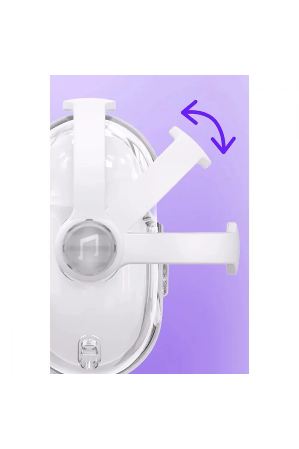 Apple Airpods Pro 3 (3.nesil) Tema Kılıf - Mor