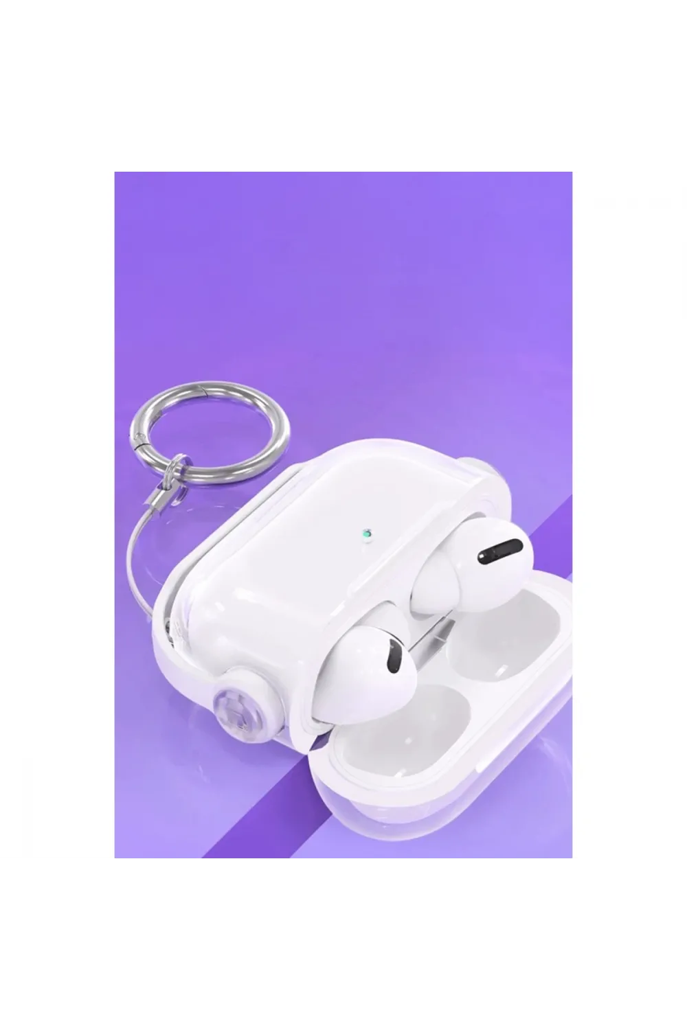 Apple Airpods Pro 3 (3.nesil) Tema Kılıf - Mor