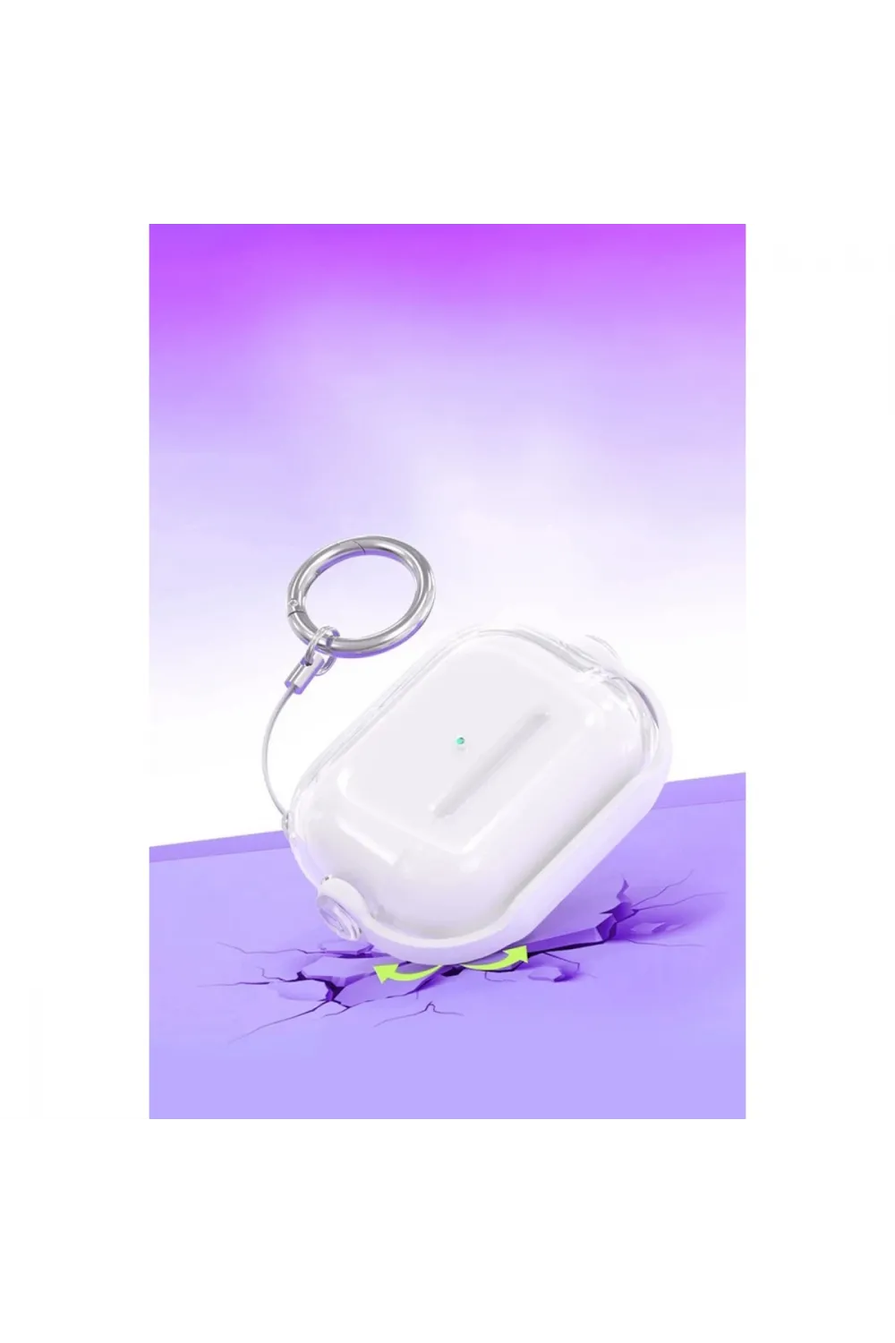 Apple Airpods Pro 3 (3.nesil) Tema Kılıf - Mor