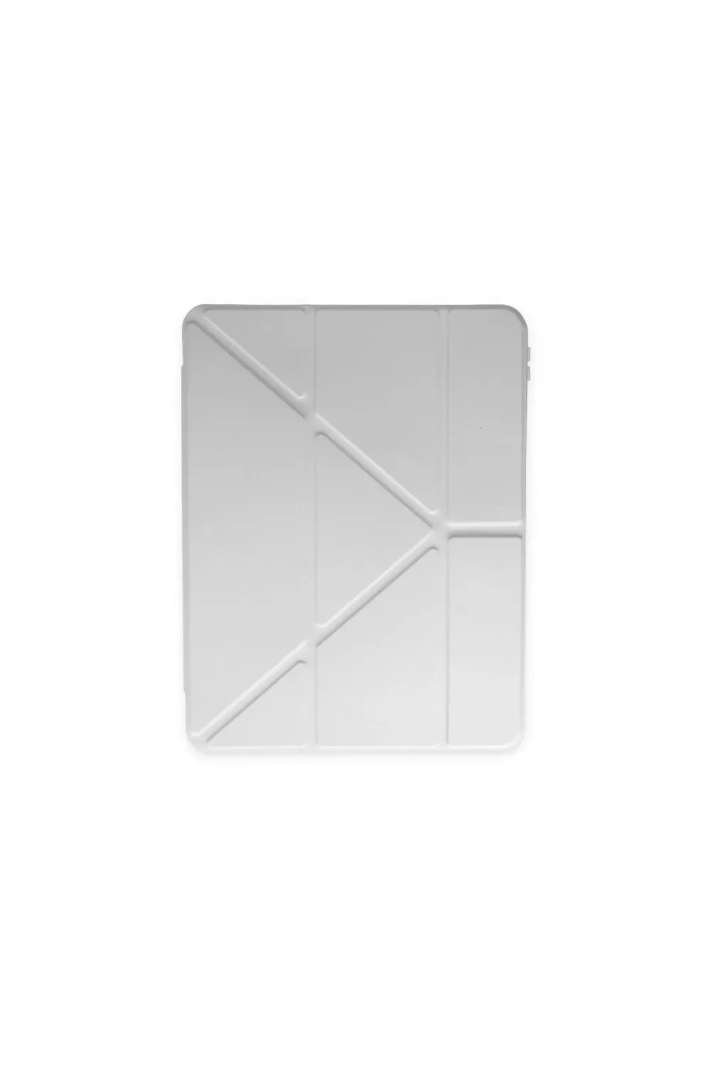 Apple İpad 10.2 (8.nesil) Kılıf Kalemlikli Mars Tablet Kılıfı - Gri