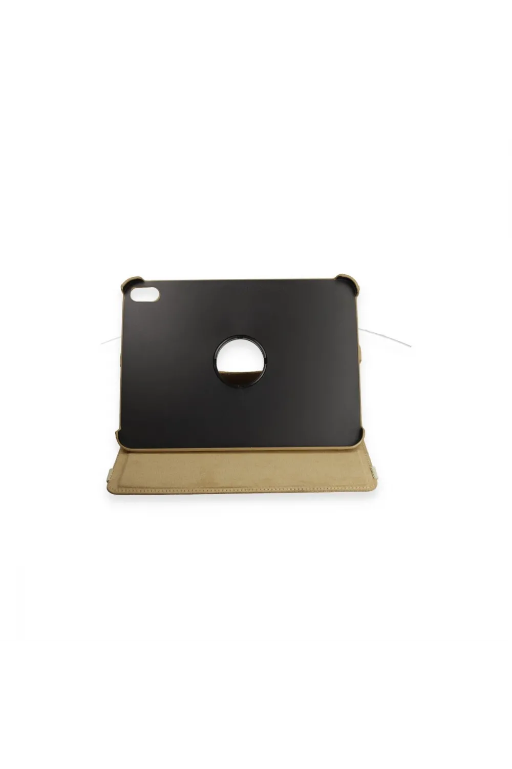 Apple İpad 2022 10.9 (10.nesil) Kılıf 360 Tablet Deri Kılıf - Gold