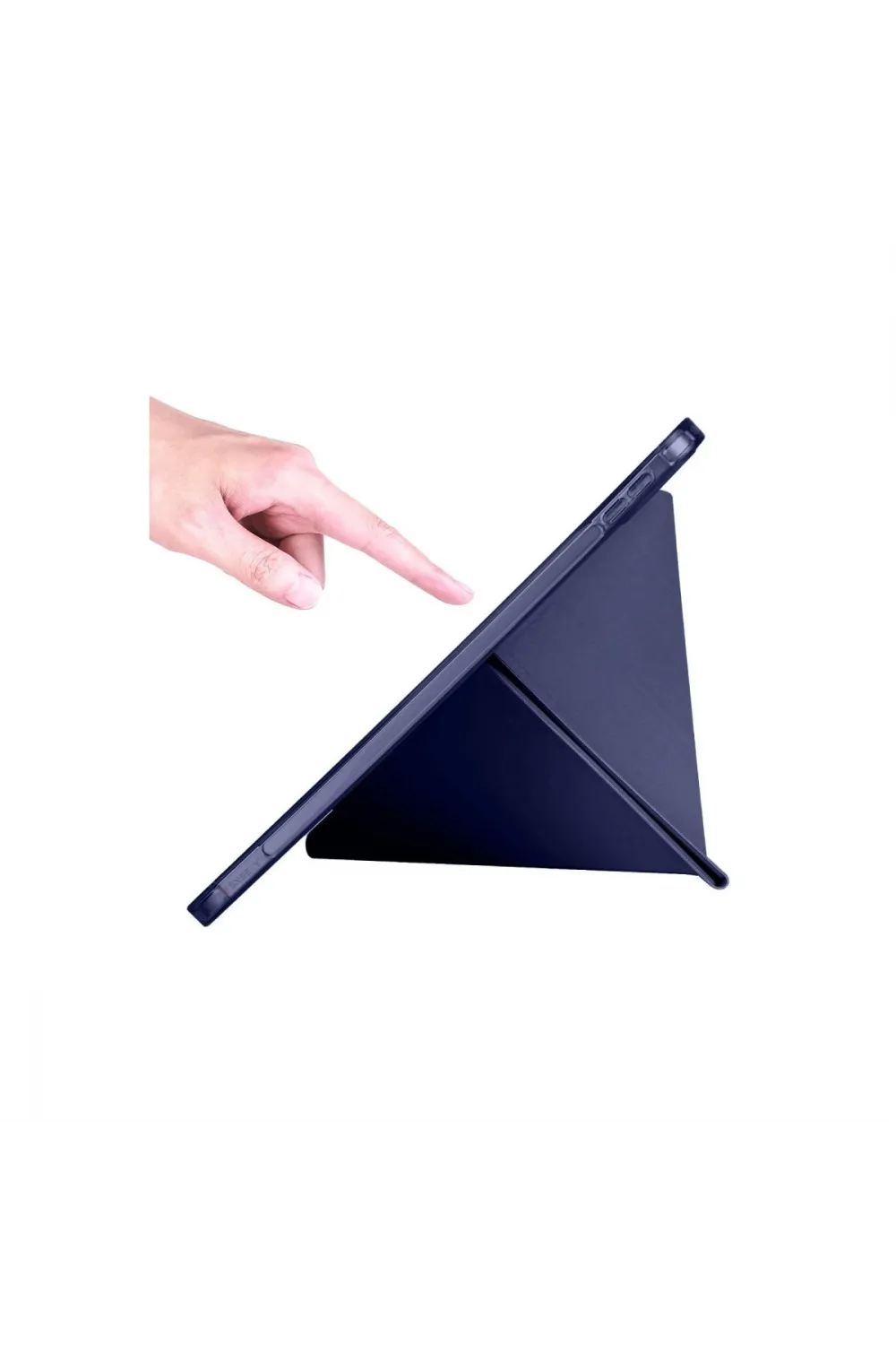 Apple İpad 2022 10.9 (10.nesil) Kılıf Kalemlikli Mars Tablet Kılıfı - Lacivert