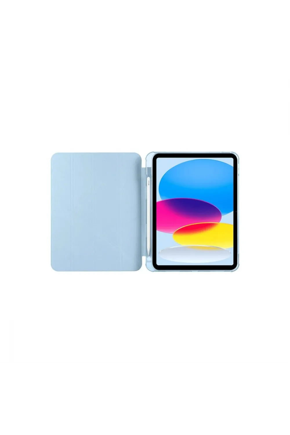 Apple İpad 2022 10.9 (10.nesil) Kılıf Kalemlikli Mars Tablet Kılıfı - Mavi