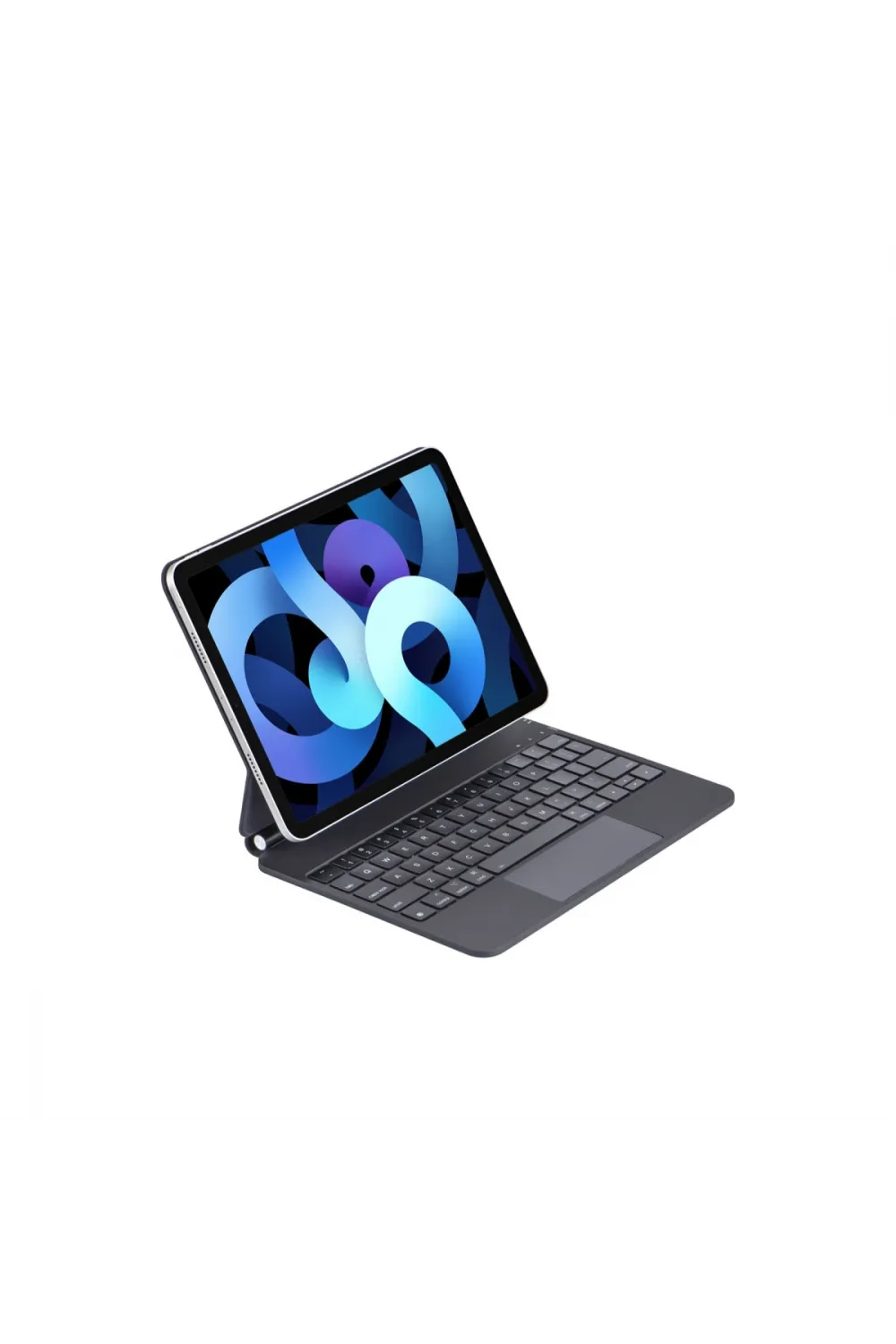 Apple İpad 2022 10.9 (10.nesil) Kılıf X8 Magic Manyetik Klavyeli Tablet Kılıfı - Siyah