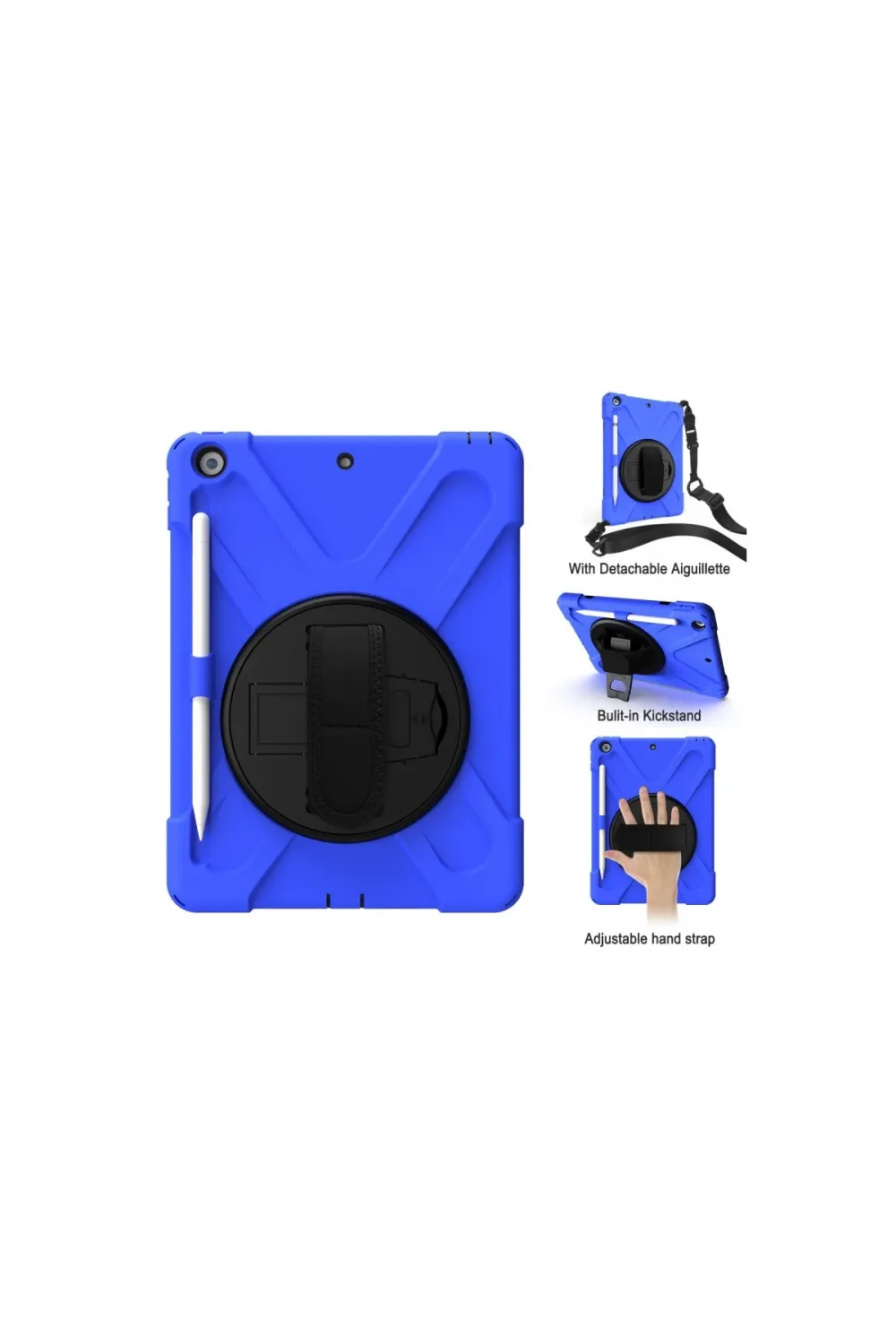 Apple İpad 5 Air 9.7 Kılıf Amazing Tablet Kapak - Mavi