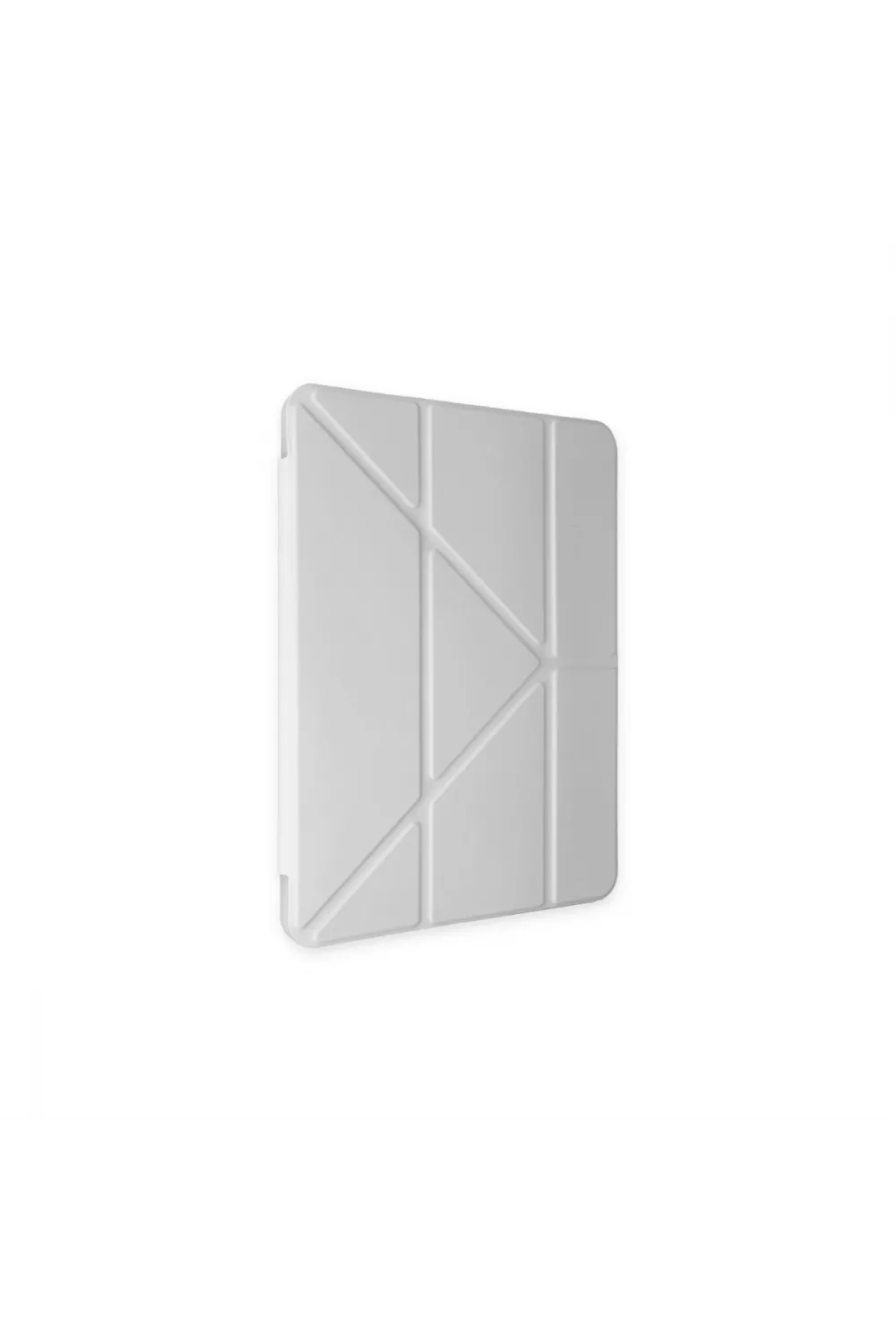 Apple İpad 9.7 (2018) Kılıf Kalemlikli Mars Tablet Kılıfı - Gri