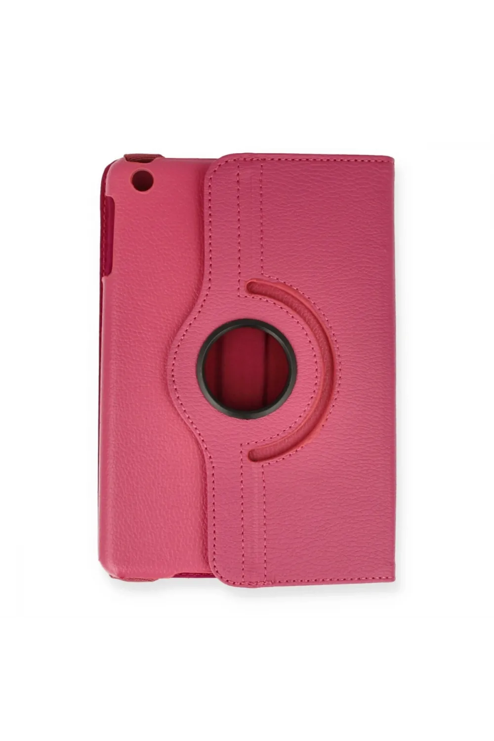 Apple İpad Mini 1 Kılıf 360 Tablet Deri Kılıf - Pembe