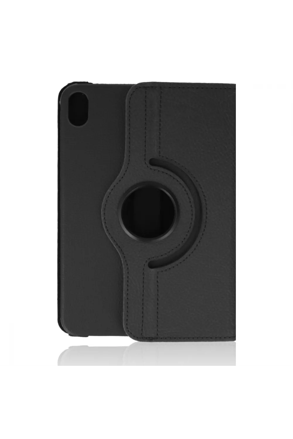 Apple İpad Mini 6 Kılıf 360 Tablet Deri Kılıf - Siyah