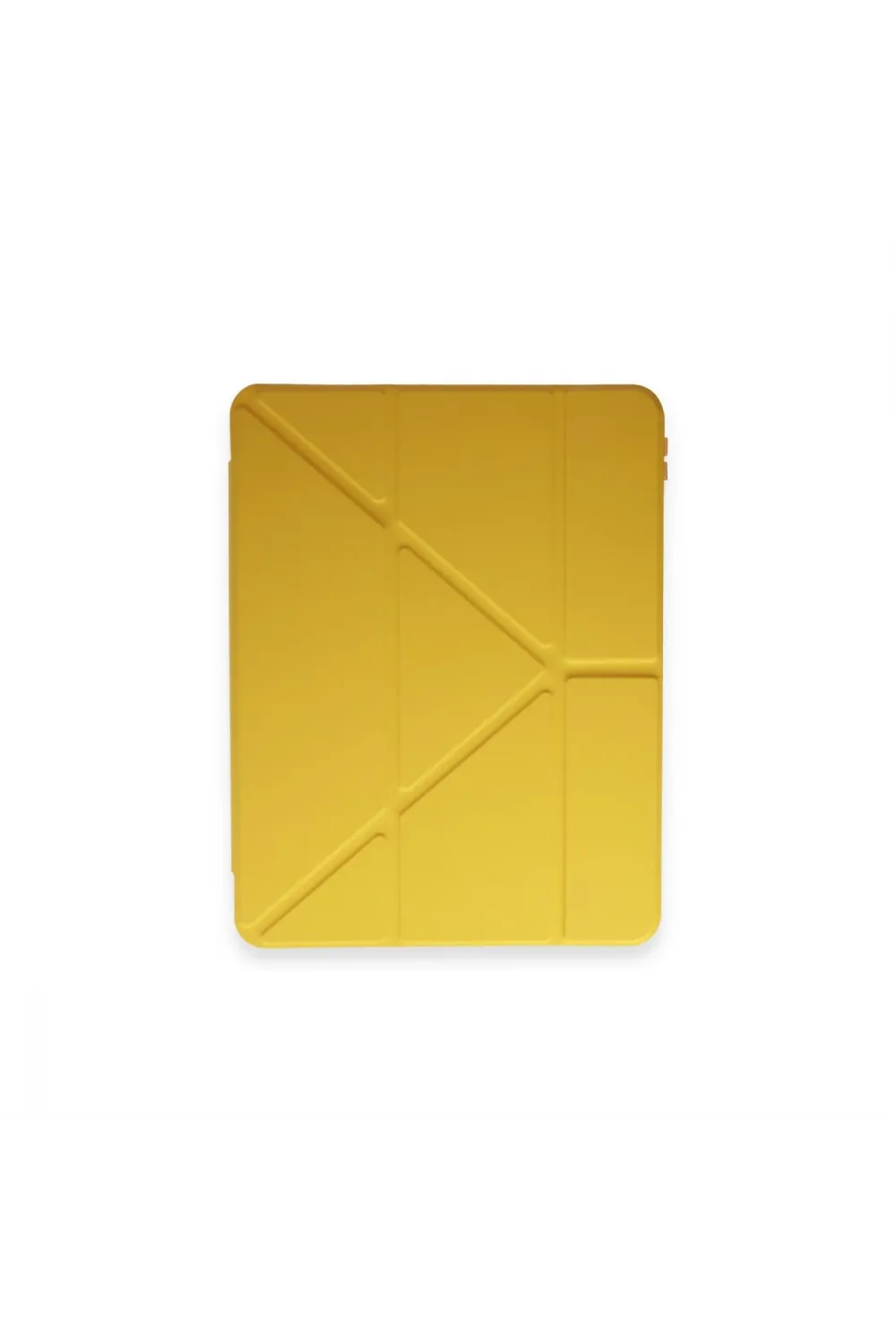 Apple İpad Pro 11 (2018) Kılıf Kalemlikli Mars Tablet Kılıfı - Açık Sarı