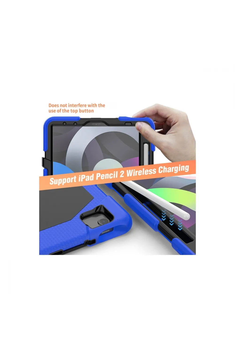 Apple İpad Pro 11 (2020) Kılıf Griffin Tablet Kapak - Mavi