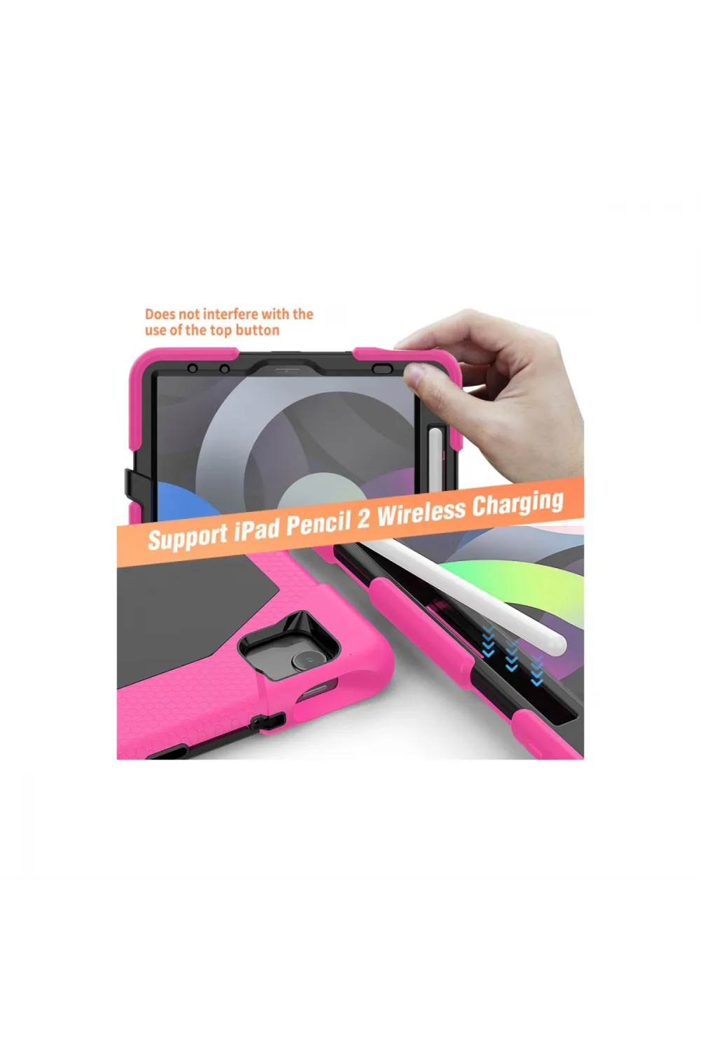 Apple İpad Pro 11 (2020) Kılıf Griffin Tablet Kapak - Pembe