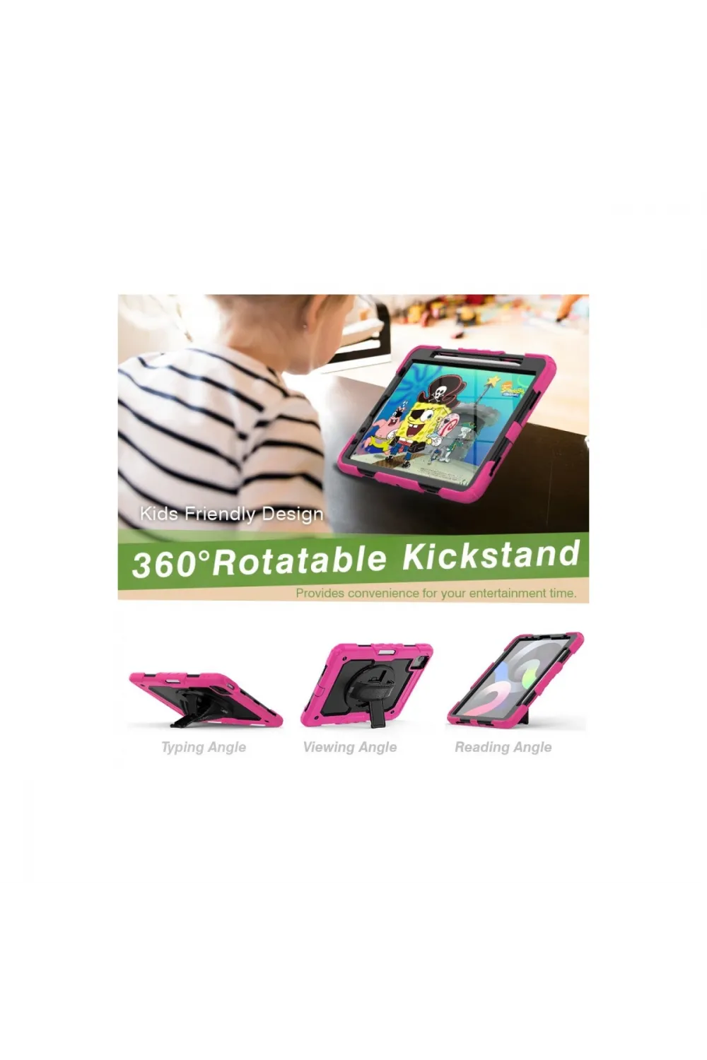 Apple İpad Pro 11 (2020) Kılıf Pars Tablet Kapak - Pembe