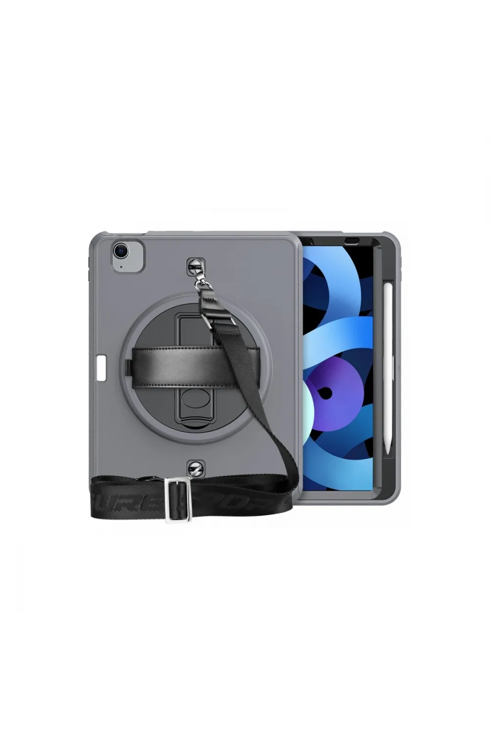 Apple İpad Pro 11 (2020) Kılıf Strap-c Otterbox Tablet Kapak - Gri
