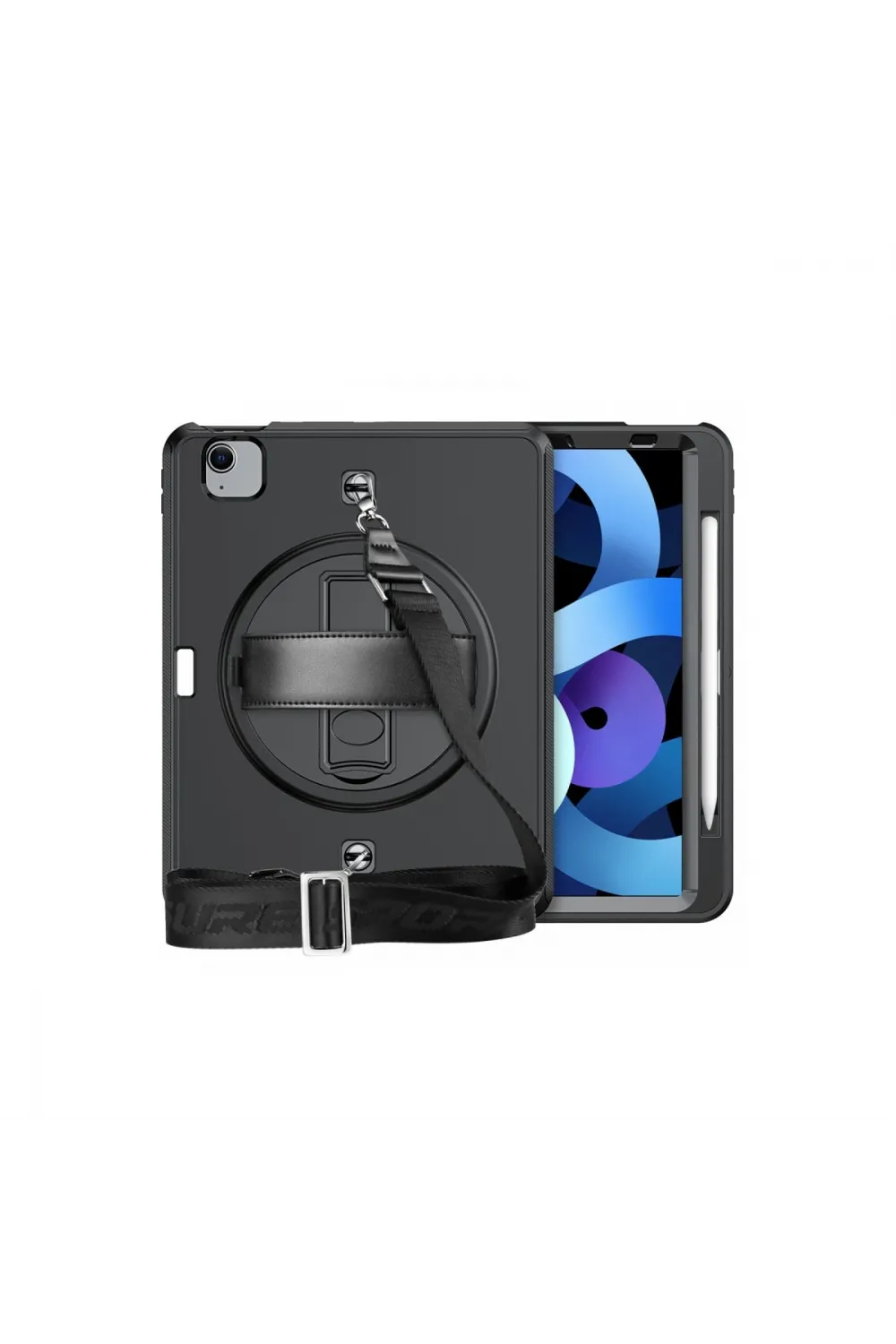 Apple İpad Pro 11 (2020) Kılıf Strap-c Otterbox Tablet Kapak - Siyah