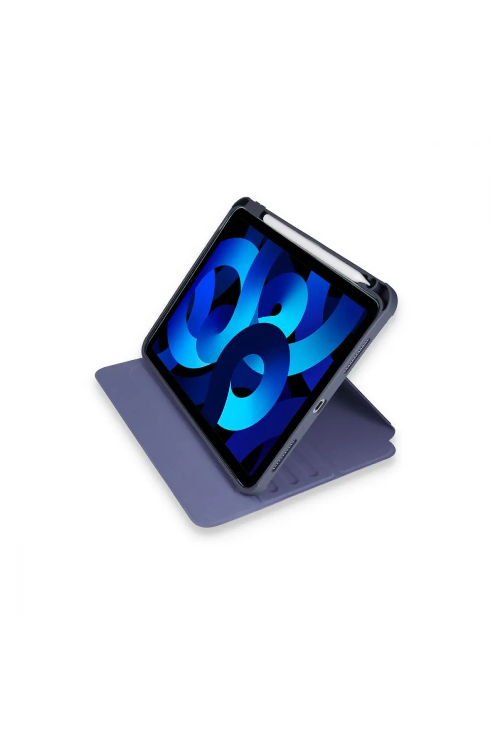 Apple İpad Pro 11 (2021) Kılıf Ling 360 Kalemlikli Tablet Kılıf - Lacivert