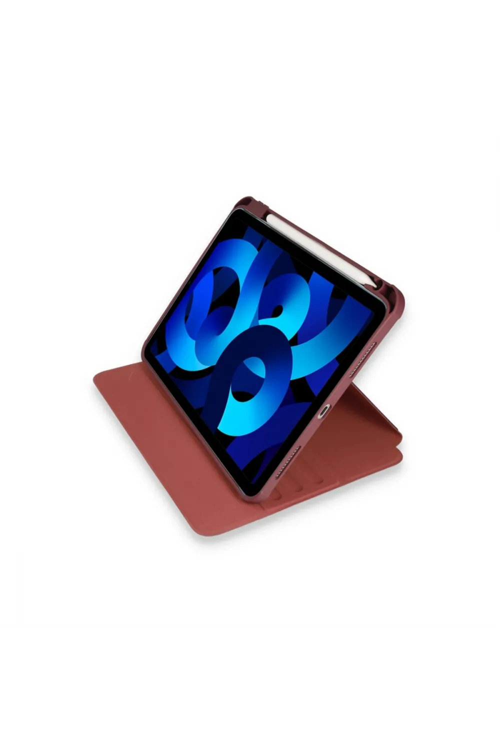 Apple İpad Pro 11 (2021) Kılıf Ling 360 Kalemlikli Tablet Kılıf - Mor