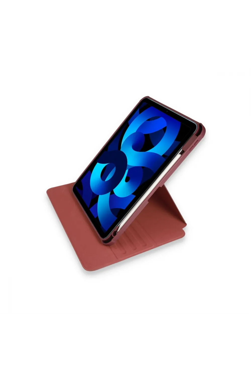 Apple İpad Pro 11 (2021) Kılıf Ling 360 Kalemlikli Tablet Kılıf - Mor