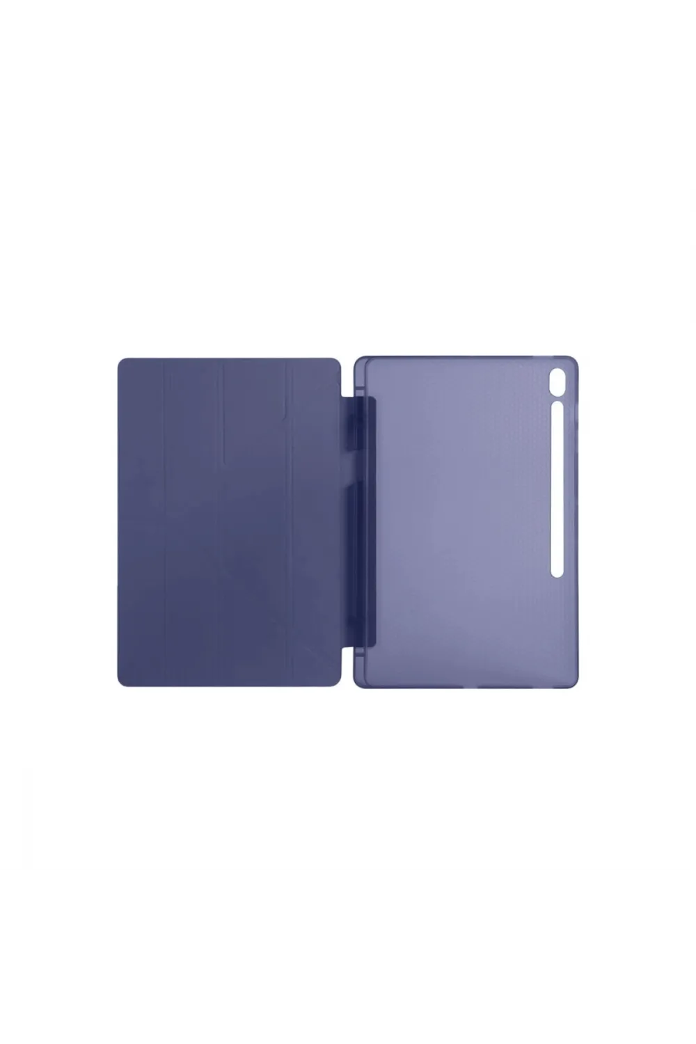 Apple İpad Pro 11 (2024) Kılıf Kalemlikli Hugo Tablet Kılıfı - Lacivert