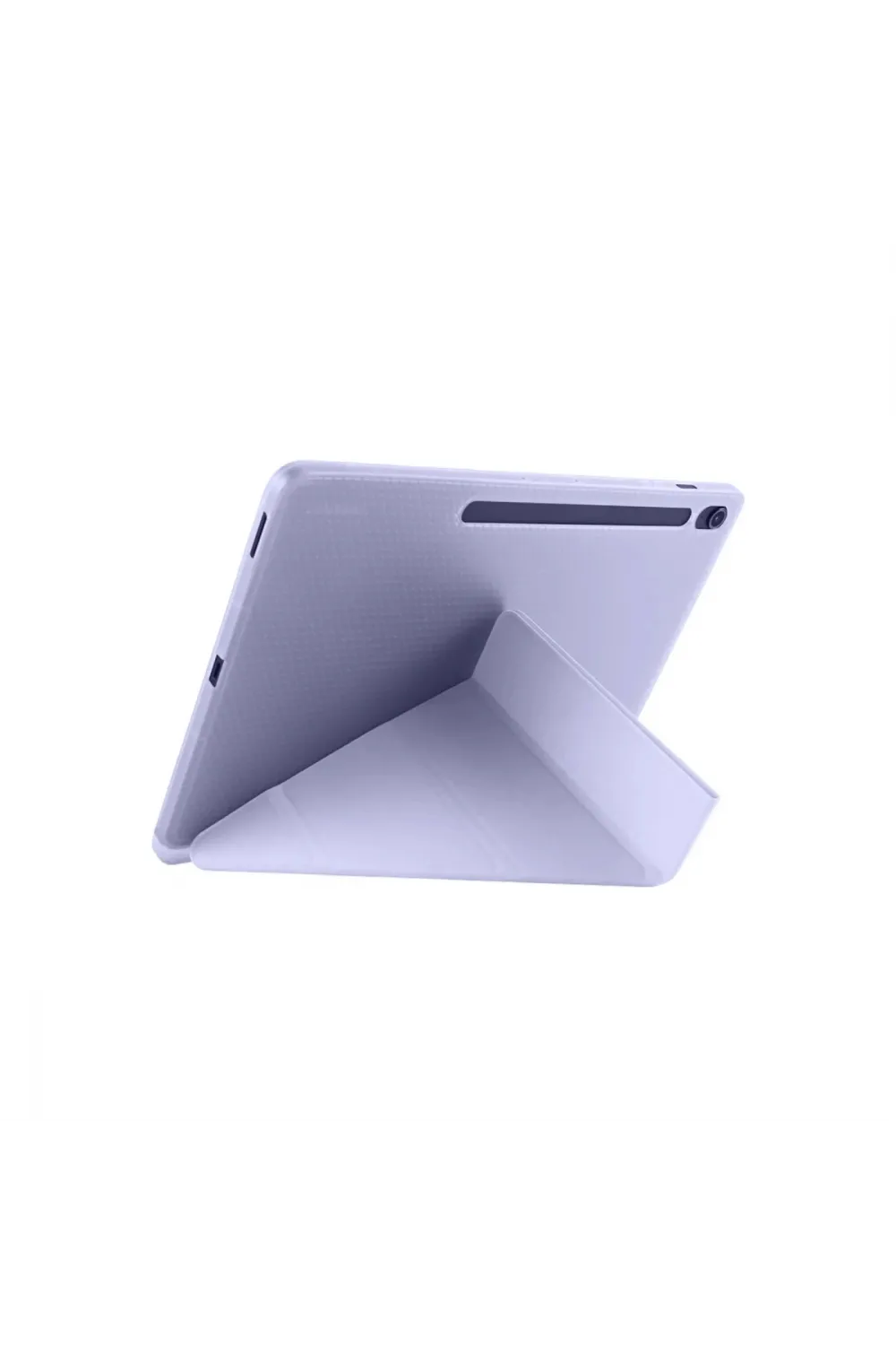 Apple İpad Pro 11 (2024) Kılıf Kalemlikli Hugo Tablet Kılıfı - Lila