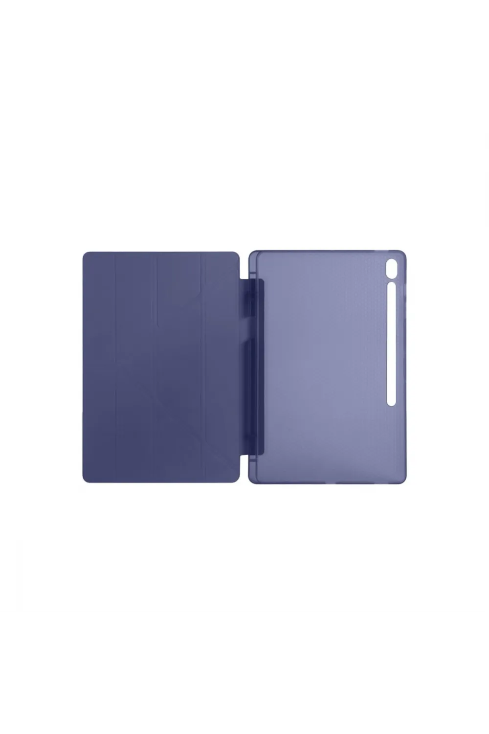 Apple İpad Pro 13 (2024) Kılıf Kalemlikli Hugo Tablet Kılıfı - Lacivert