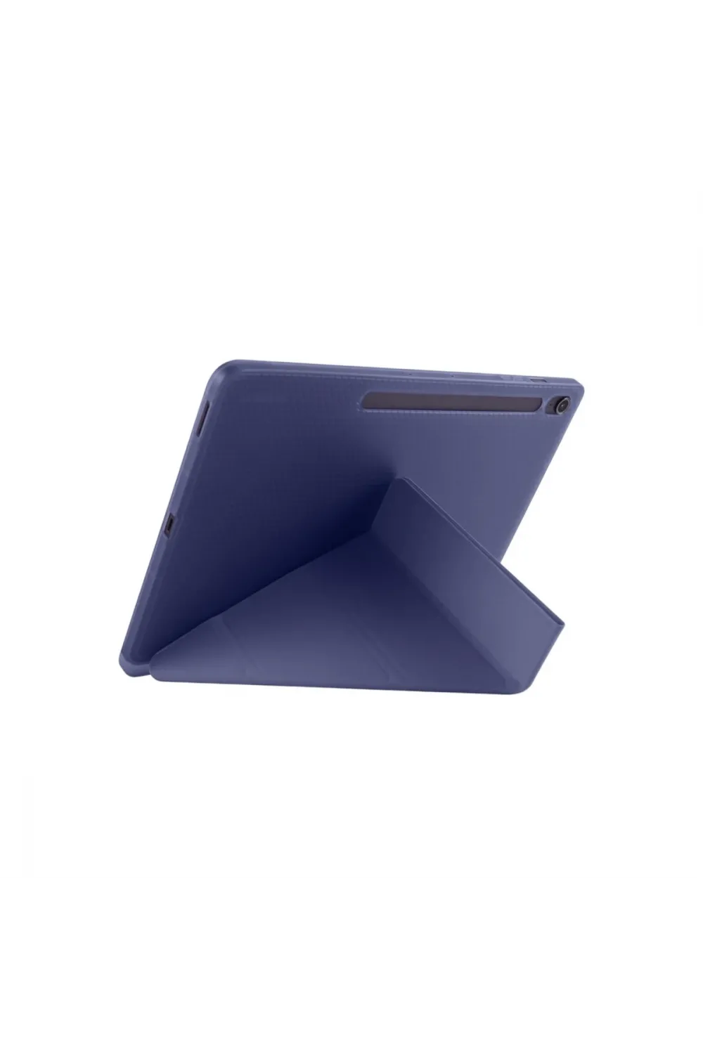 Apple İpad Pro 13 (2024) Kılıf Kalemlikli Hugo Tablet Kılıfı - Lacivert
