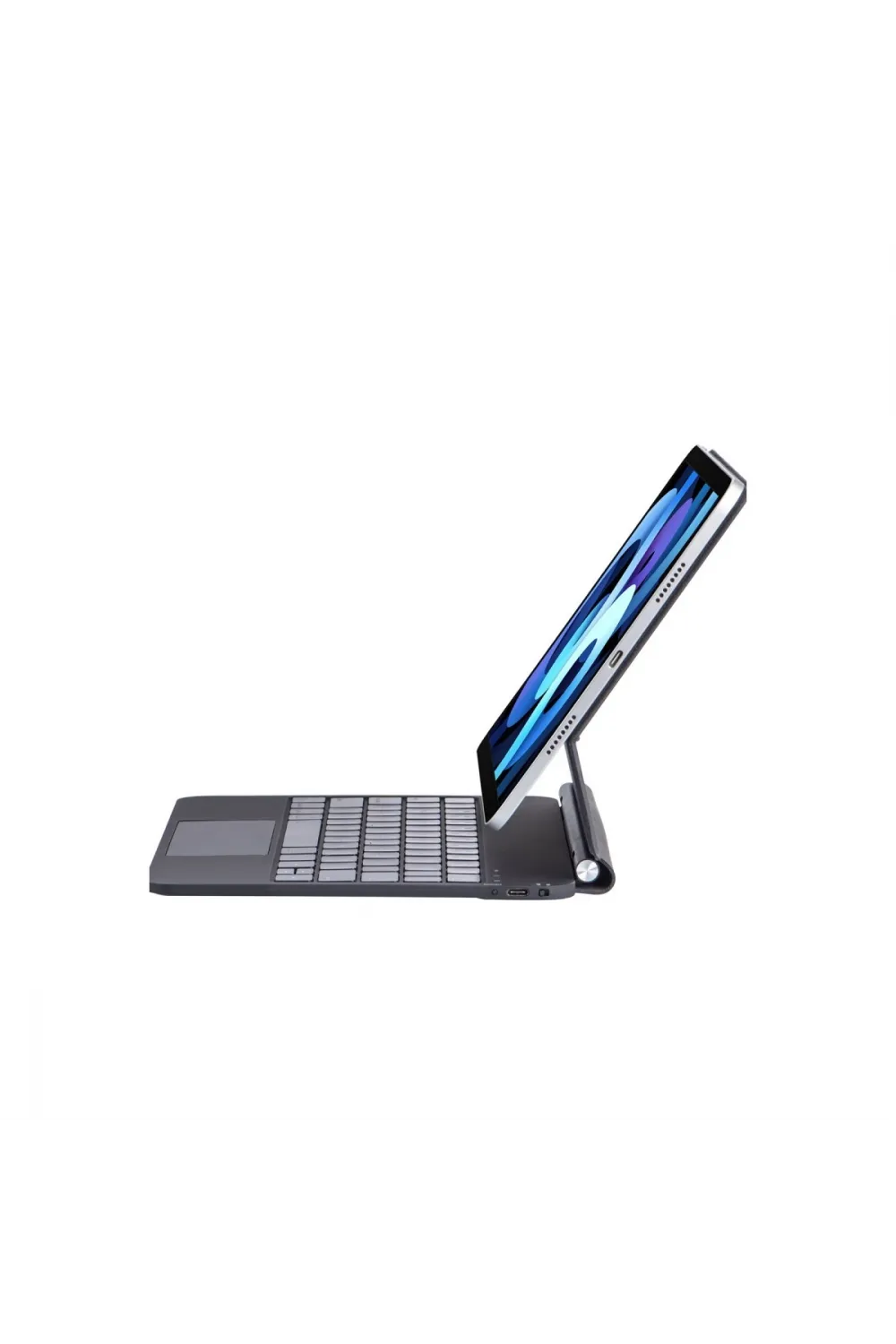 Apple İpad Pro 13 (2024) Kılıf X9p Magic Manyetik Klavyeli Tablet Kılıfı - Siyah