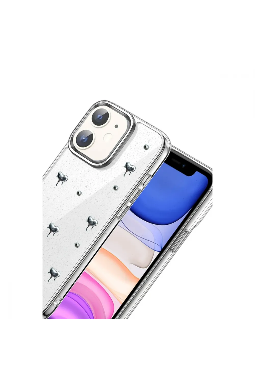 Apple İphone 11 Fiyonk Desenli Kapak - Desen 1