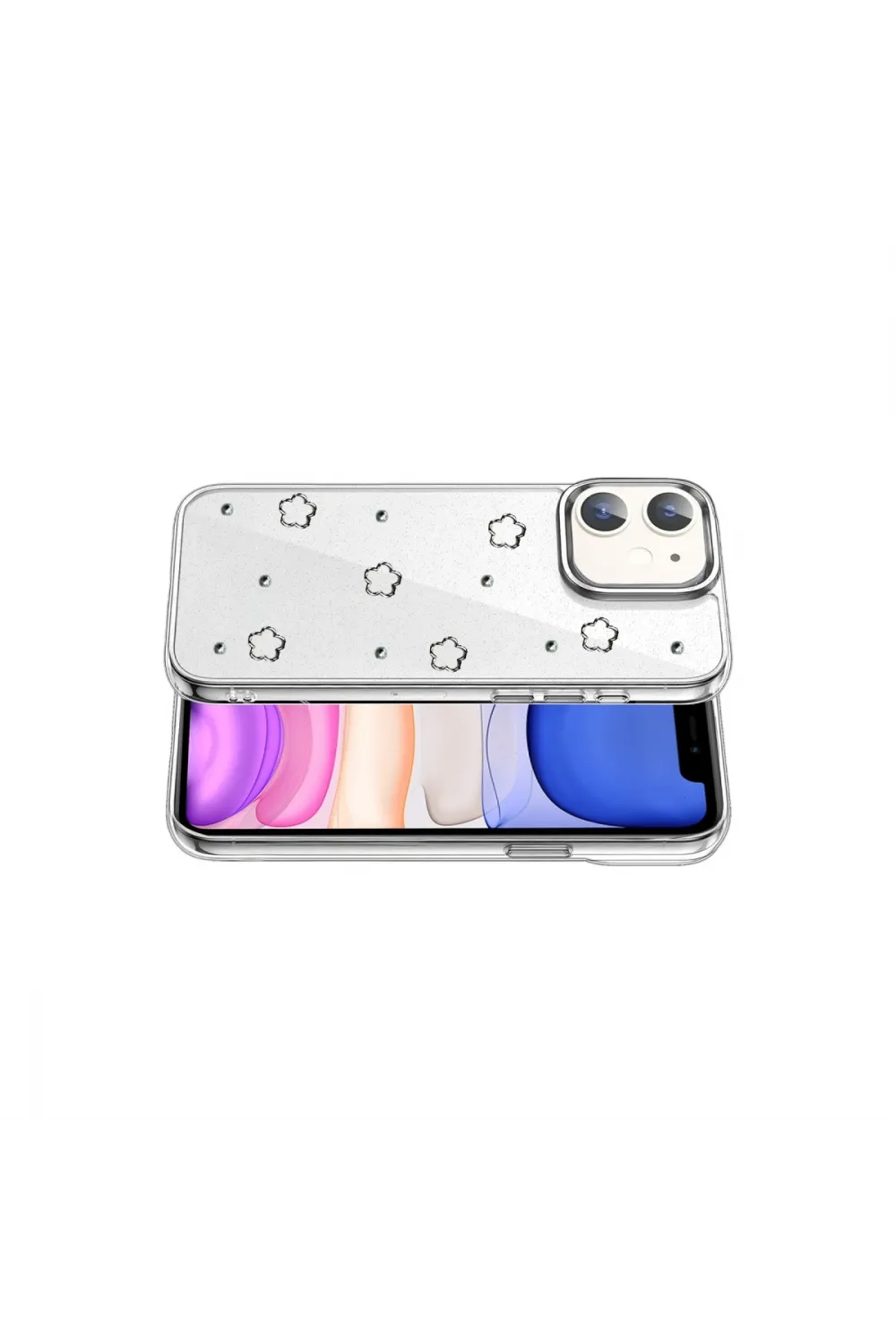 Apple İphone 11 Fiyonk Desenli Kapak - Desen 2