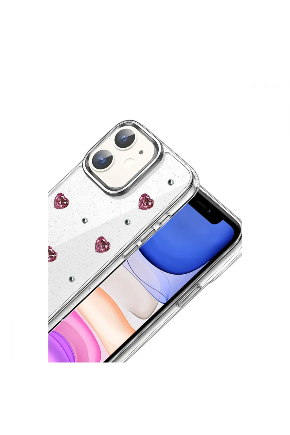 Apple İphone 11 Fiyonk Desenli Kapak - Desen 3