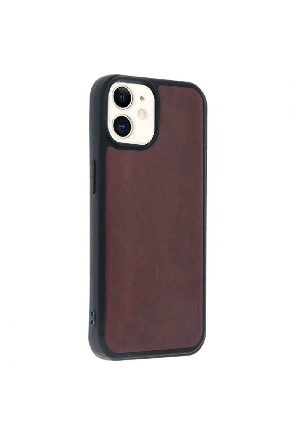 Apple İphone 11 Kılıf Aras Deri Kapak - Bordo
